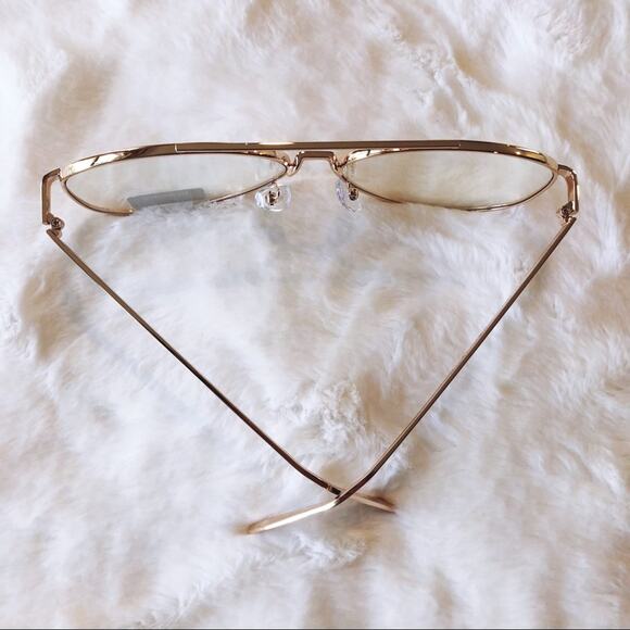 Jane Gold Aviator Computer Blue Light Glasses - Picture 6 of 8